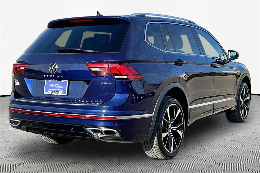 Certified 2022 Volkswagen Tiguan SEL R-LINE with VIN 3VV4B7AX2NM134689 for sale in Kansas City