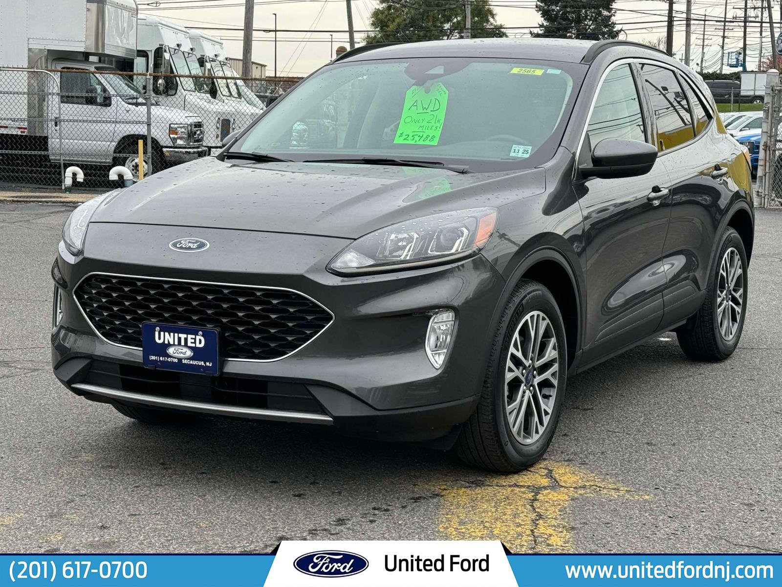 Used 2020 Ford Escape SEL with VIN 1FMCU9H68LUB54852 for sale in Secaucus, NJ