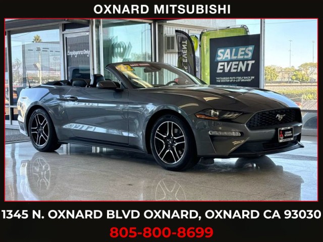 Pre-Owned 2022 Ford Mustang EcoBoost Premium Convertible 2D RWD Convertible
