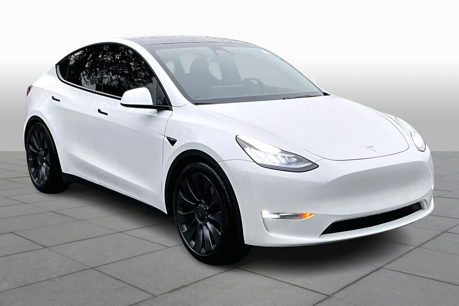 Used 2020 Tesla Model Y Performance with VIN 5YJYGDEF4LF001547 for sale in Houston, TX