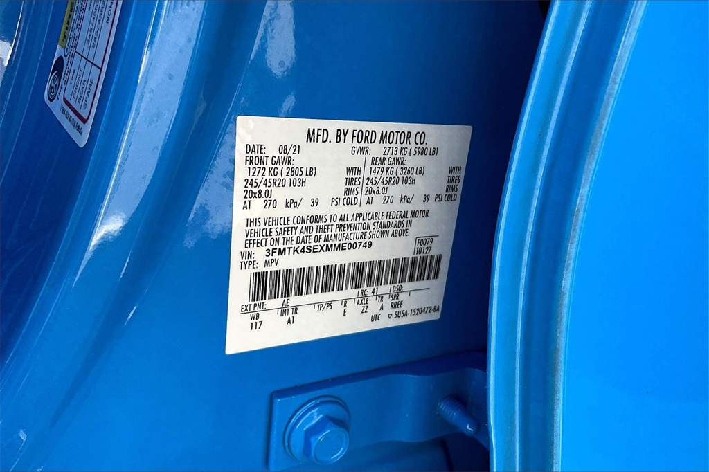 2021 FORD MUSTANG MACH-E - Image 30