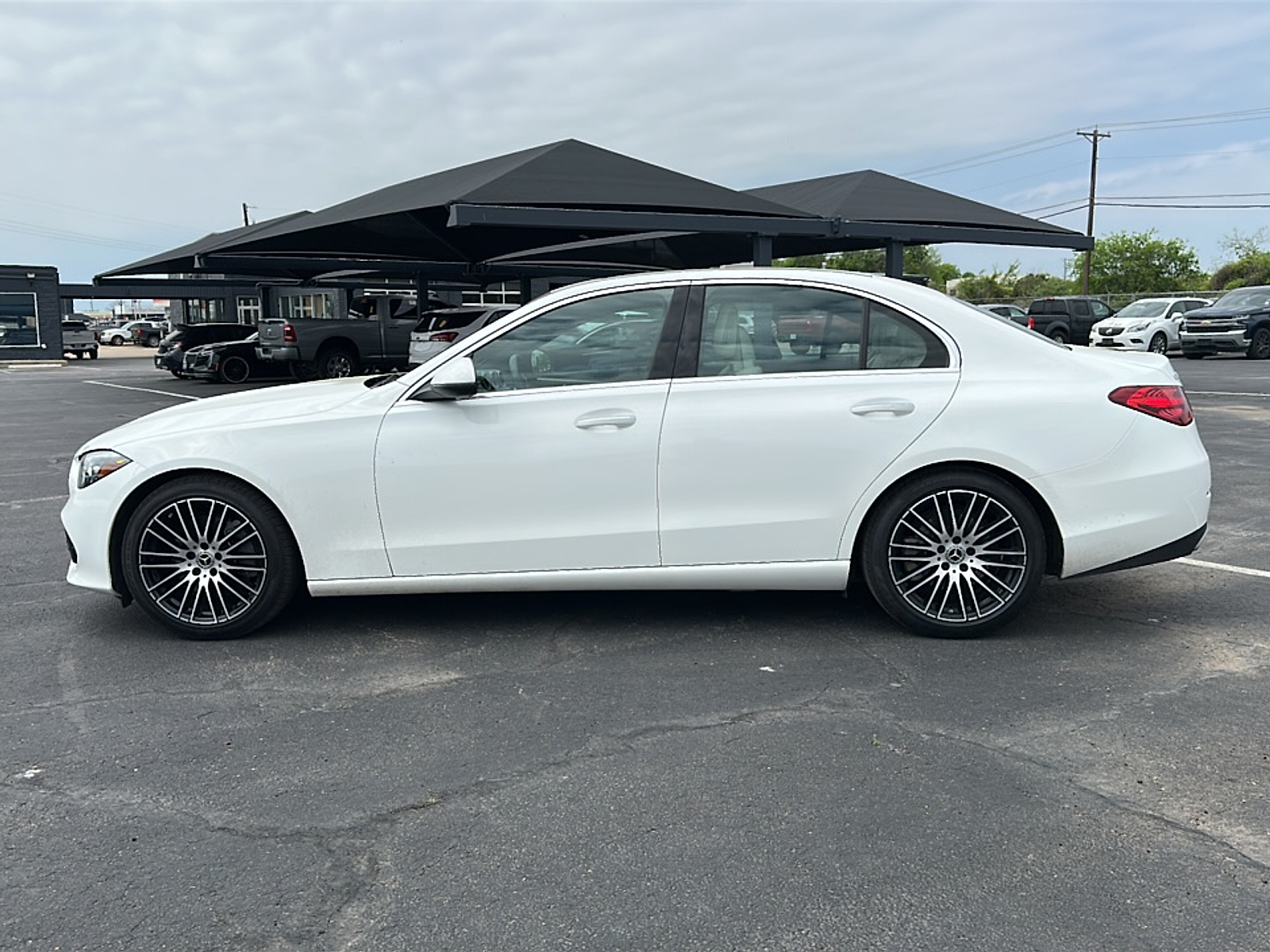 Used 2022 Polar White Mercedes-Benz C 300 image 5