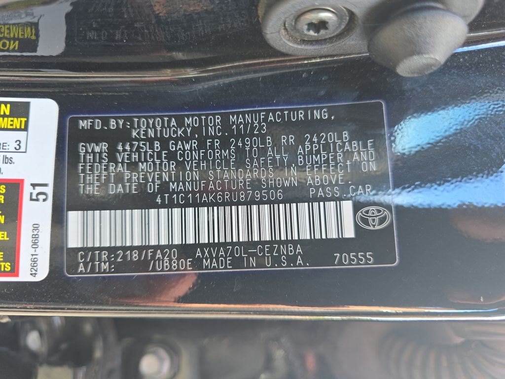 2024 Toyota Camry LE photo 31