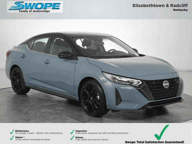 New 2025 Nissan Sentra SR Sedan in Elizabethtown #N25111210