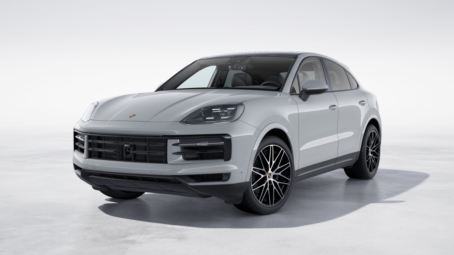 New 2024 Porsche Cayenne Coupe Chalk in Los Angeles Beverly Hills