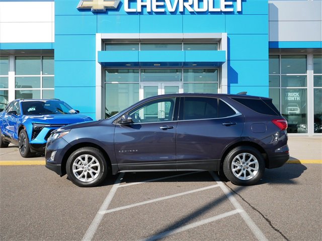 Used 2018 Chevrolet Equinox LT with VIN 3GNAXSEV4JS539691 for sale in Roseville, Minnesota
