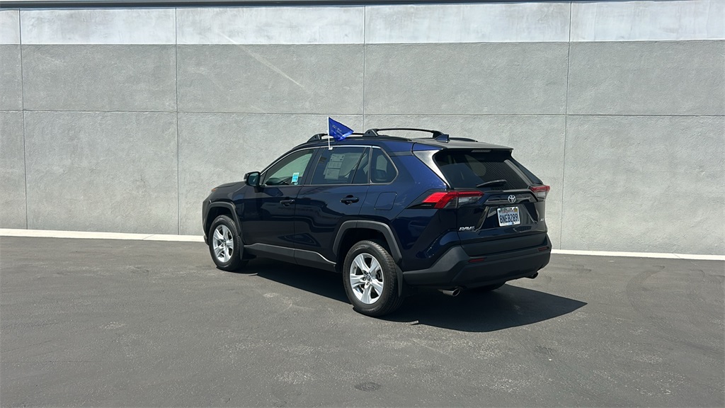 Certified Used 2019 Blue Toyota XLE image 4
