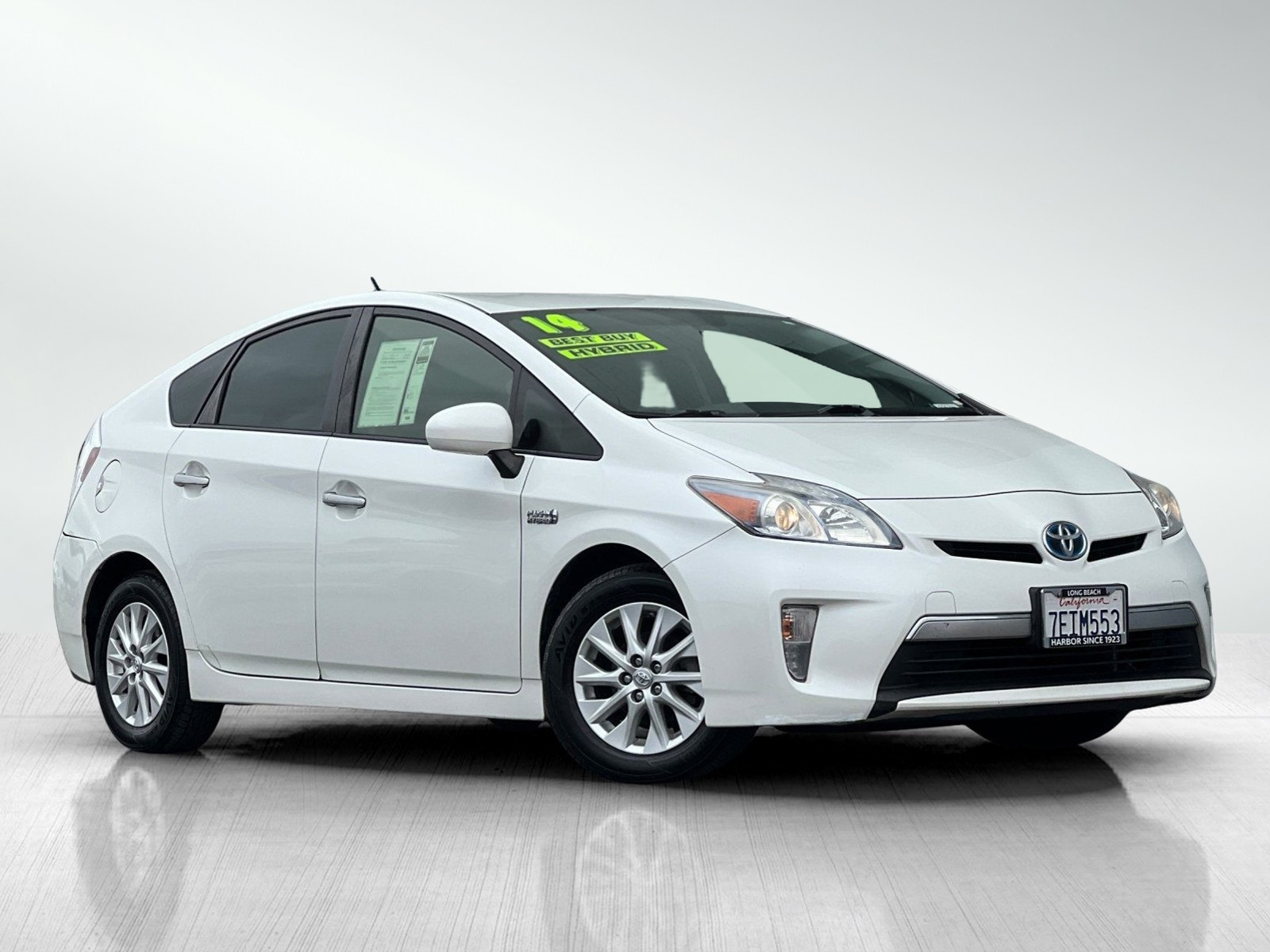 Used 2014 Toyota Prius Plug-In Base with VIN JTDKN3DP1E3055405 for sale in Long Beach, CA