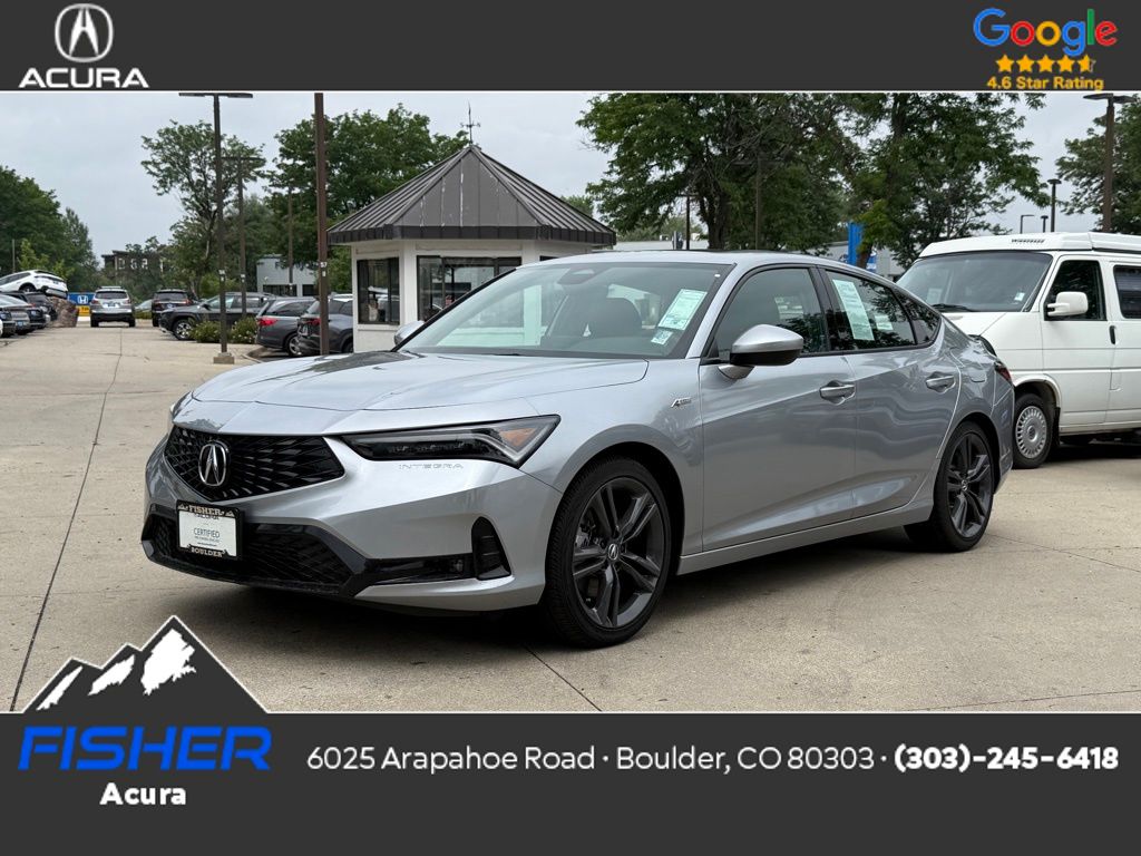 Used 2025 Lunar Silver Metallic Acura A-Spec Package image 1