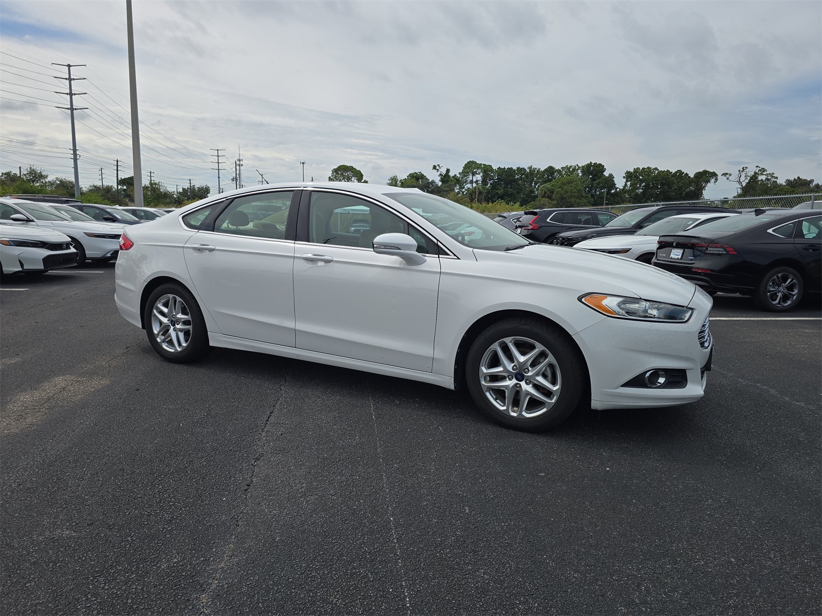 Used 2013 Ford Fusion SE with VIN 3FA6P0HR5DR148536 for sale in Port Richey, FL