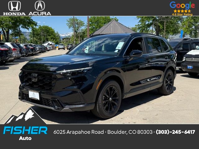 Certified Used 2025 Crystal Black Pearl Honda Sport-L image 1