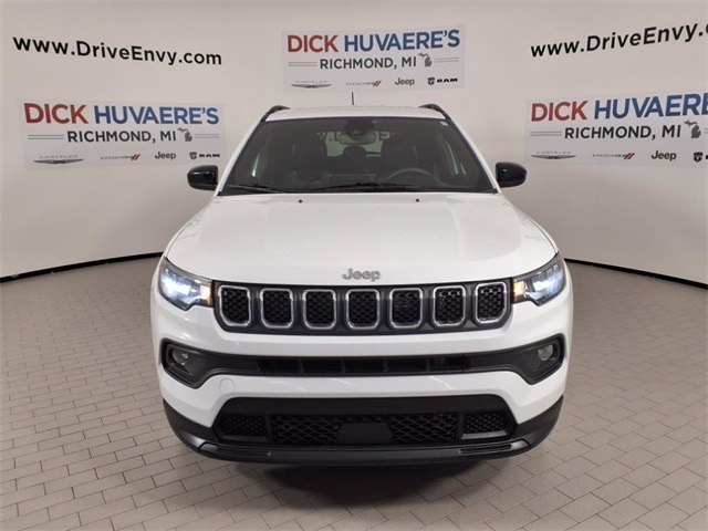 Certified 2023 Jeep Compass Latitude Lux with VIN 3C4NJDFN3PT531803 for sale in Richmond, MI