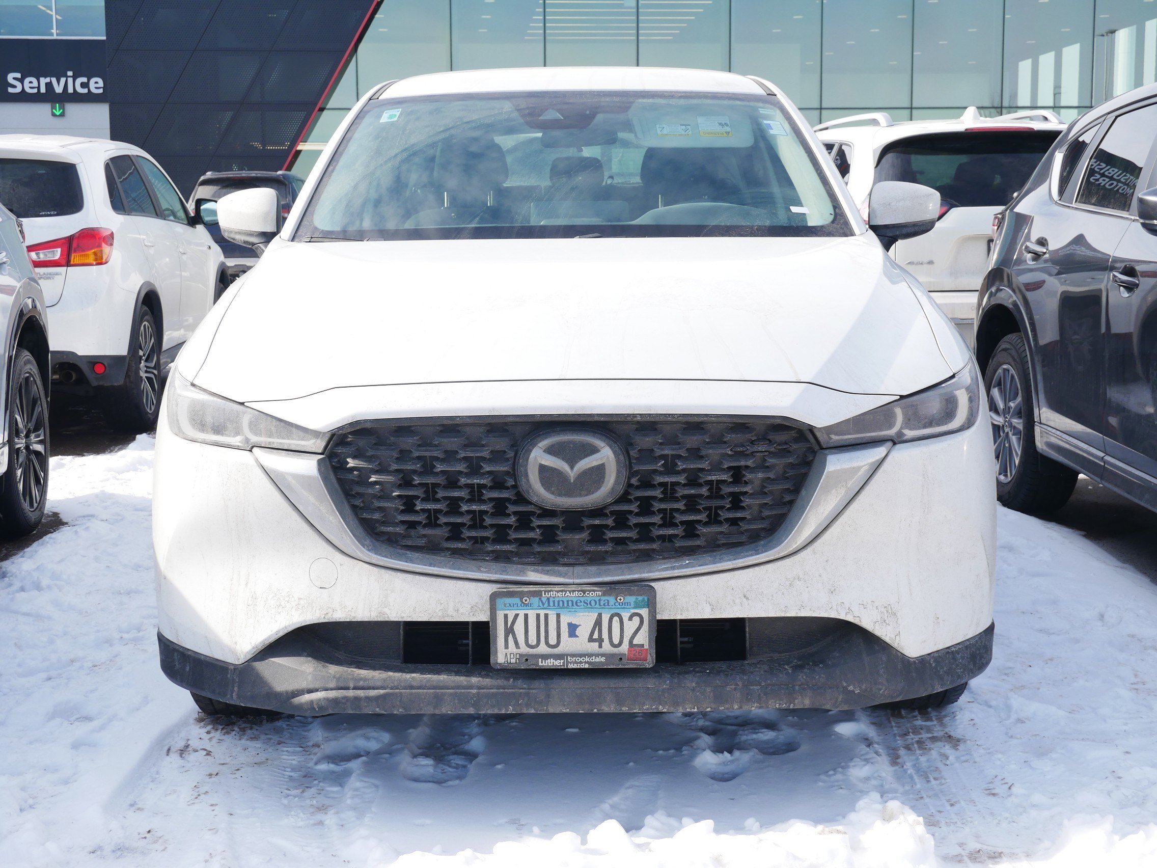 Used 2023 Mazda CX-5 S with VIN JM3KFBAM7P0233850 for sale in Brooklyn Center, Minnesota