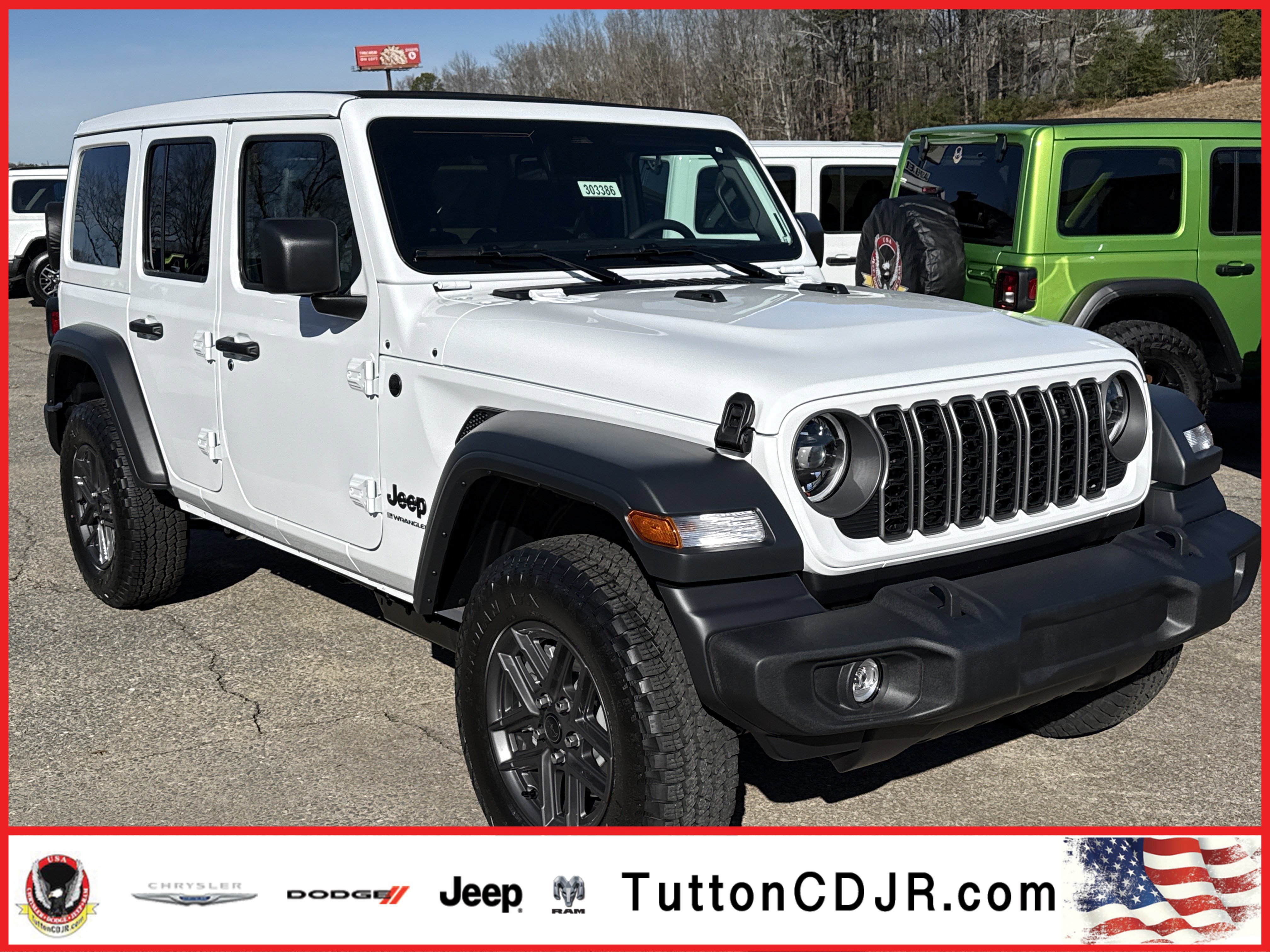 2026 Jeep Wrangler 4-Door Sport S's photo