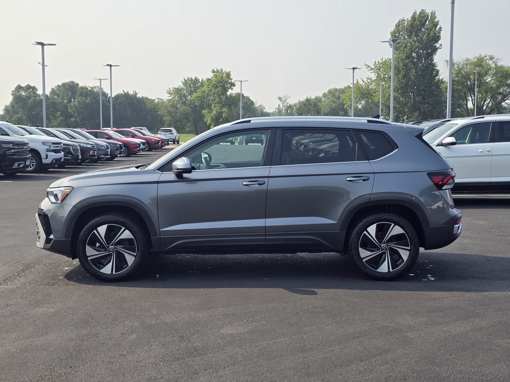 Certified 2025 Volkswagen Taos SE with VIN 3VVVC7B26SM011753 for sale in St. Cloud, Minnesota