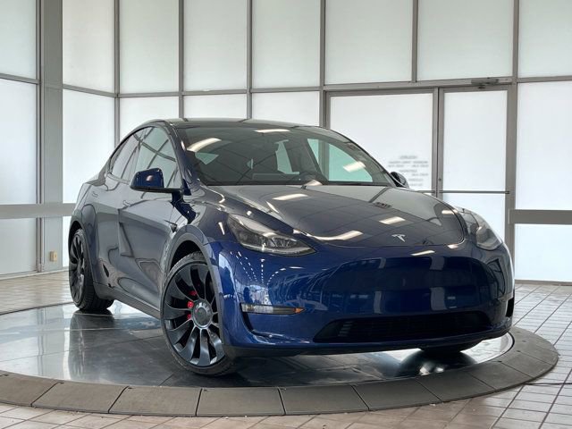 Used 2021 Tesla Model Y Performance with VIN 5YJYGDEFXMF189363 for sale in Elgin, IL