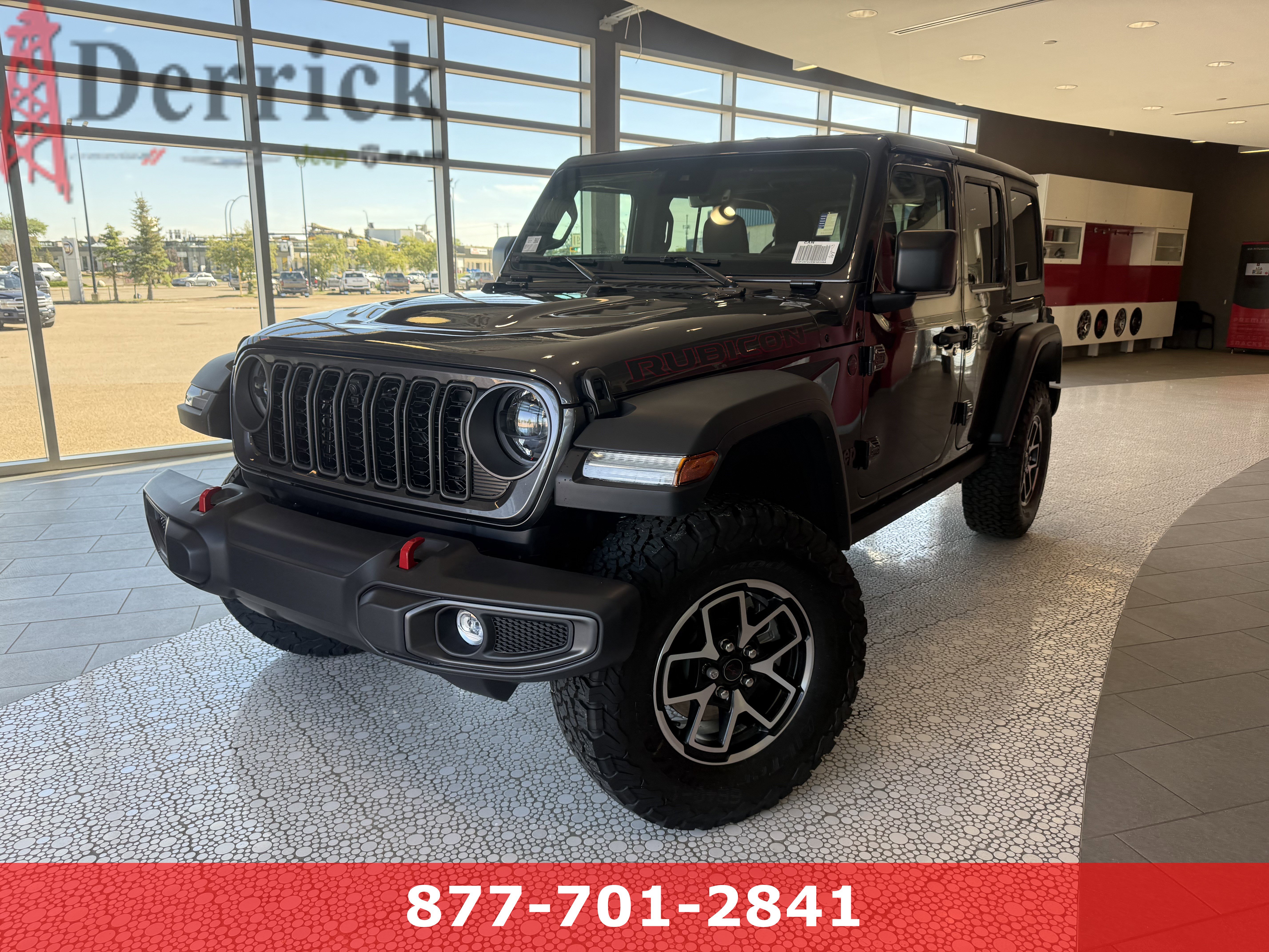 New 2025 Granite Crystal Metallic Jeep Rubicon image 1