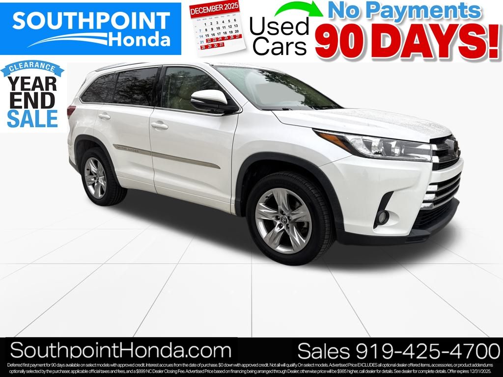 2017 Toyota Highlander Limited's photo