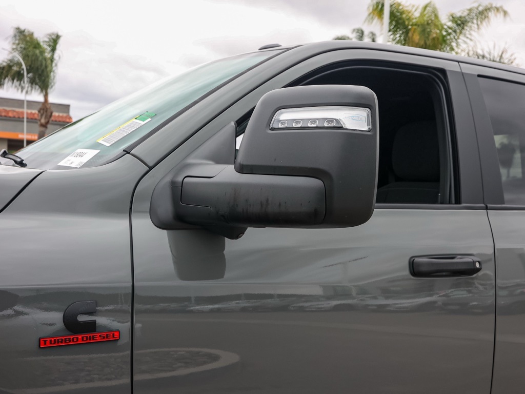 New 2026 Ceramic Gray Clear-Coat Exterior Paint RAM Big Horn Night Edition image 11