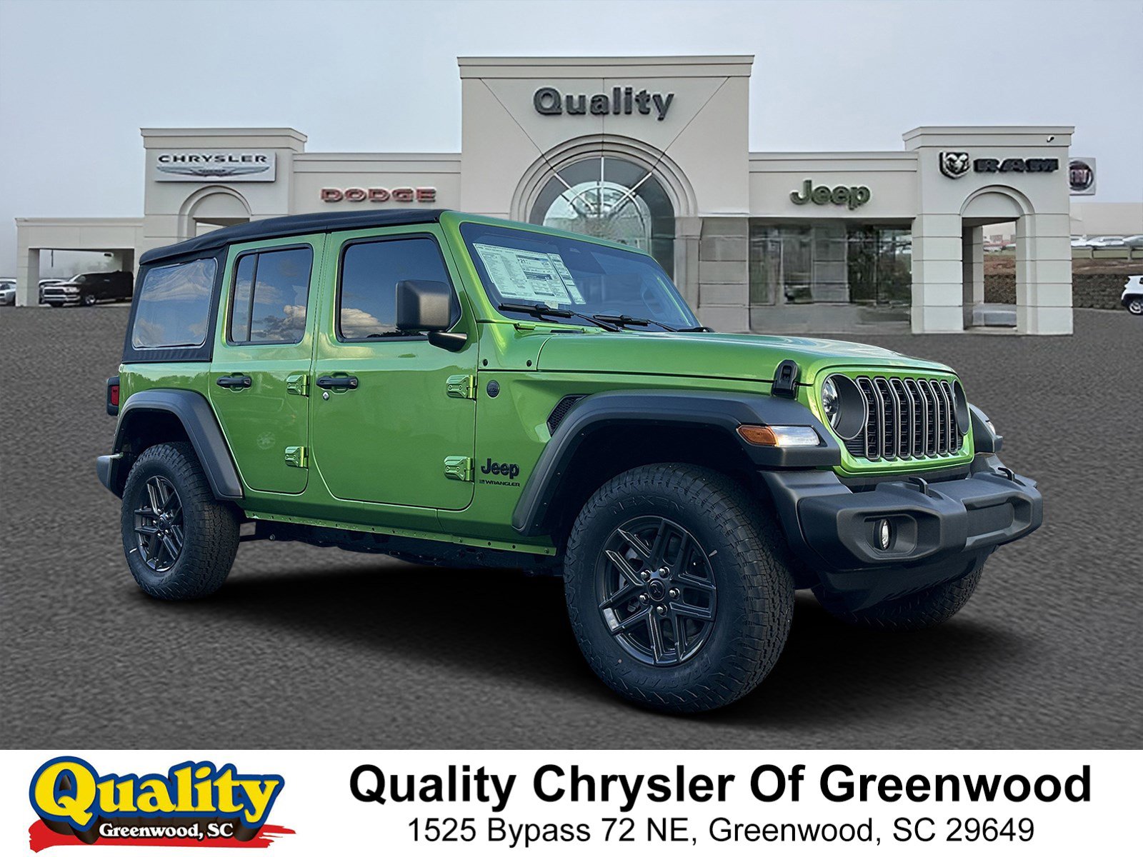 2026 Jeep Wrangler 4-Door Sport S's photo