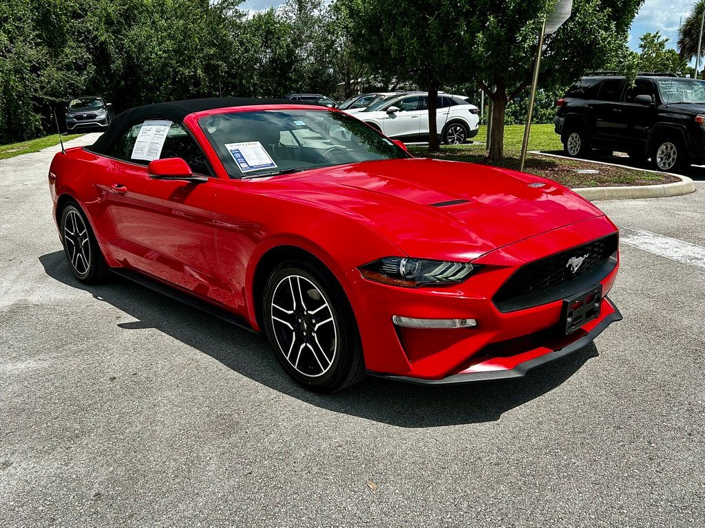 Used 2018 Ford Mustang EcoBoost Premium with VIN 1FATP8UH4J5142711 for sale in Fort Pierce, FL