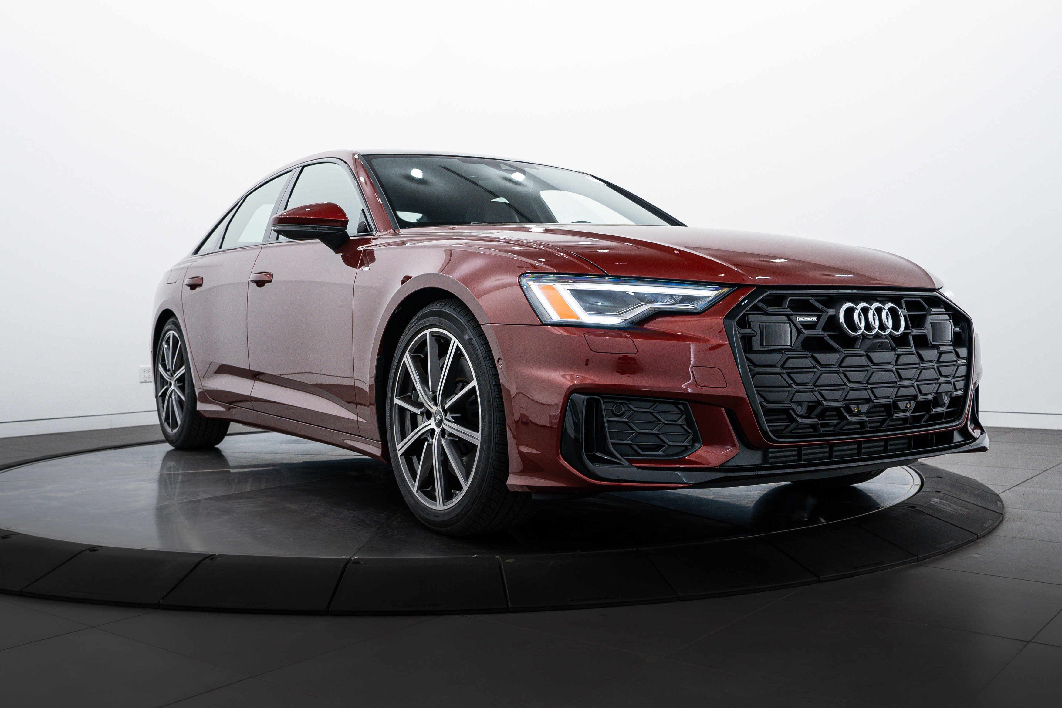 New 2025 Red Audi Premium Plus image 1