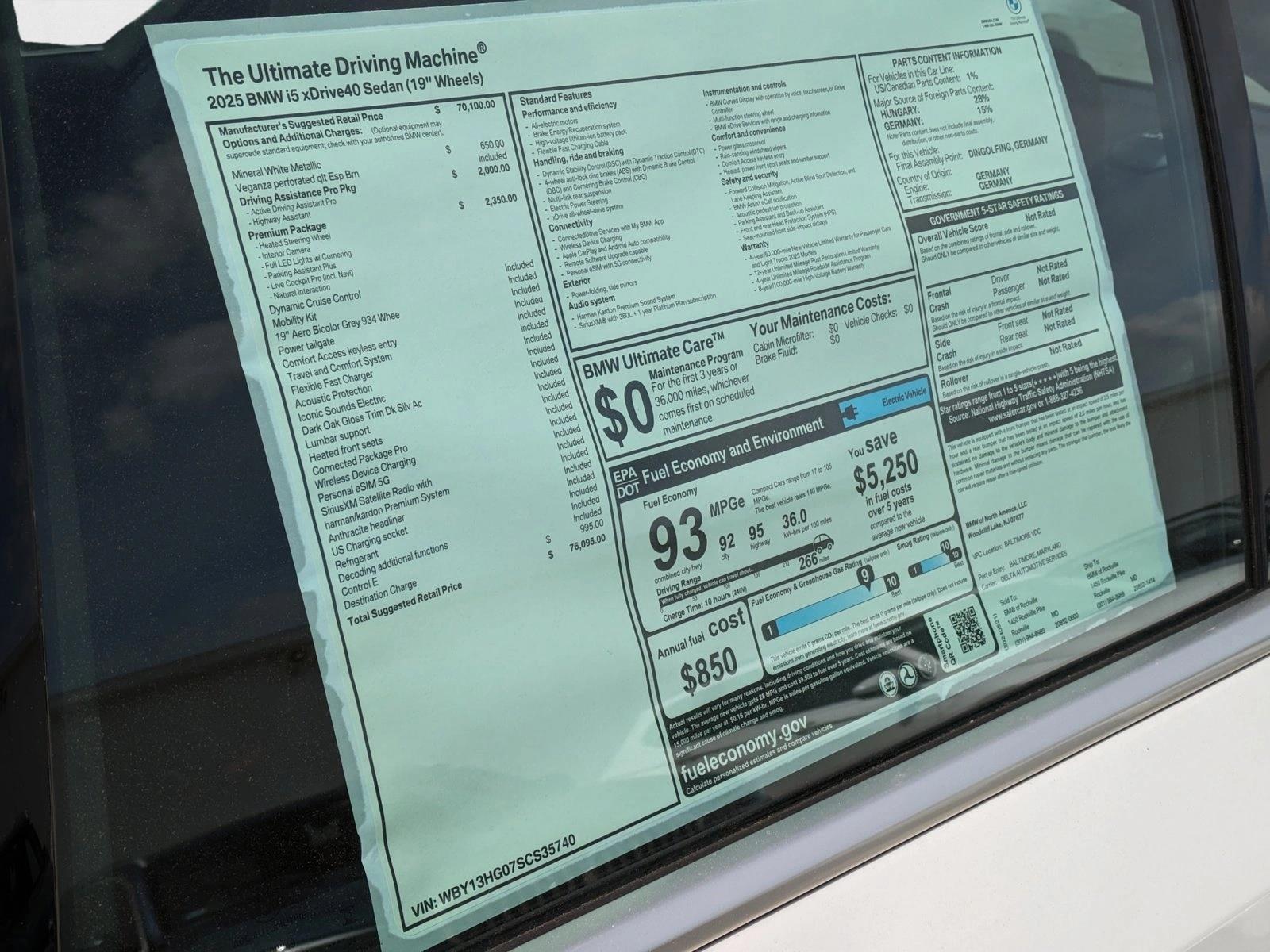 2025 Bmw i5 xDrive40 photo 15