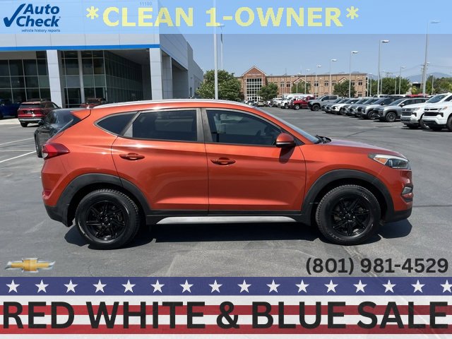 Used 2017 Hyundai Tucson Sport with VIN KM8J3CA27HU420853 for sale in South Jordan, UT