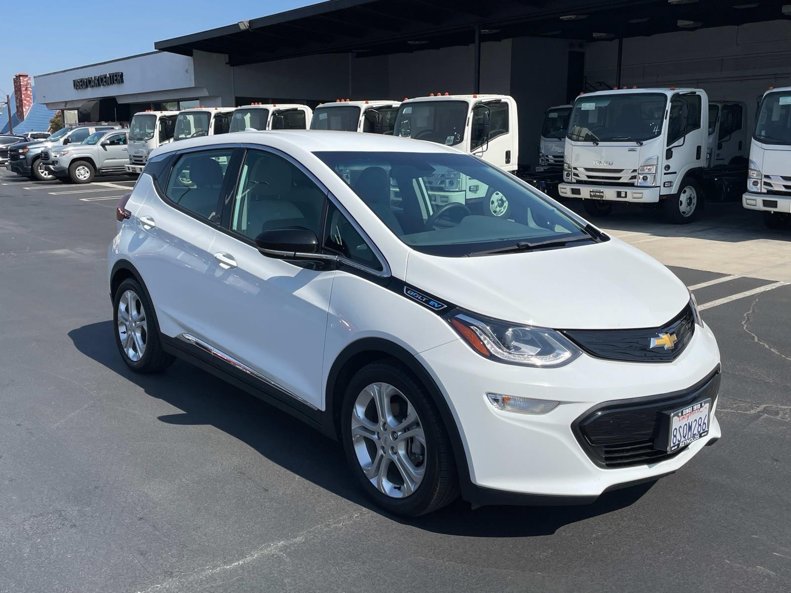 Used 2020 Chevrolet Bolt EV LT with VIN 1G1FY6S06L4125528 for sale in Covina, CA
