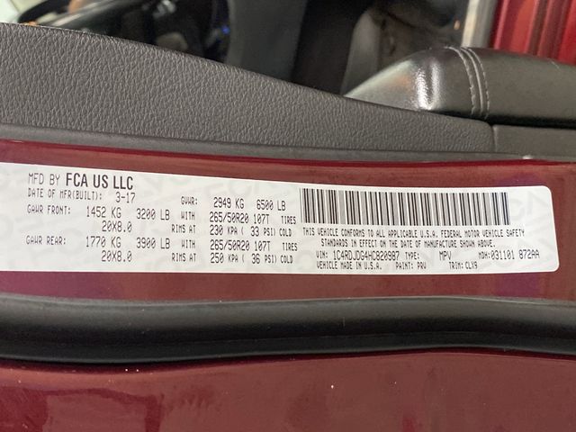 2017 Dodge Durango GT