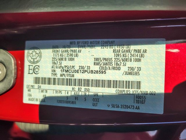 2023 FORD ESCAPE - Image 65