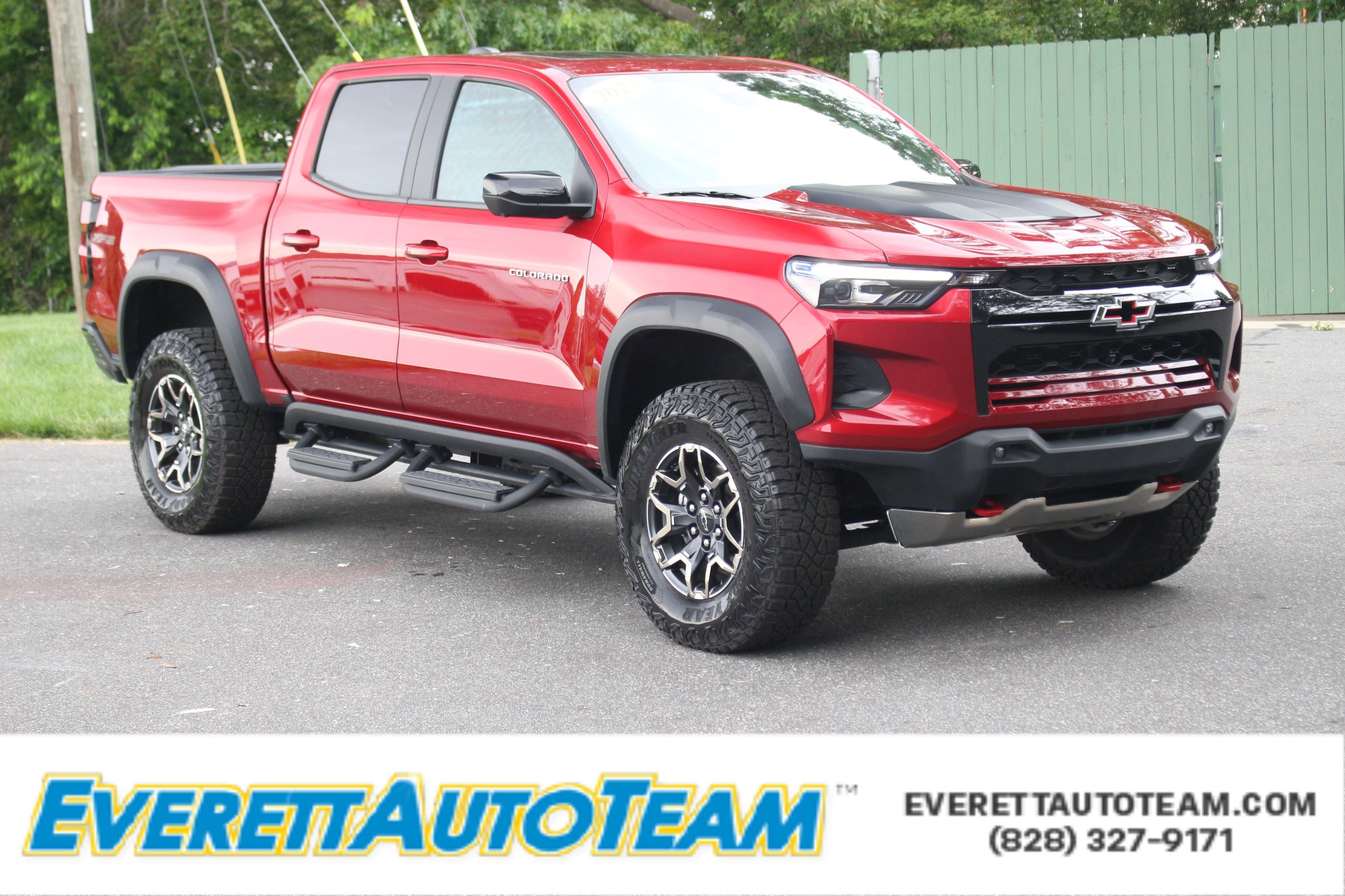 Used 2023 Radiant Red Tintcoat Chevrolet ZR2 image 1