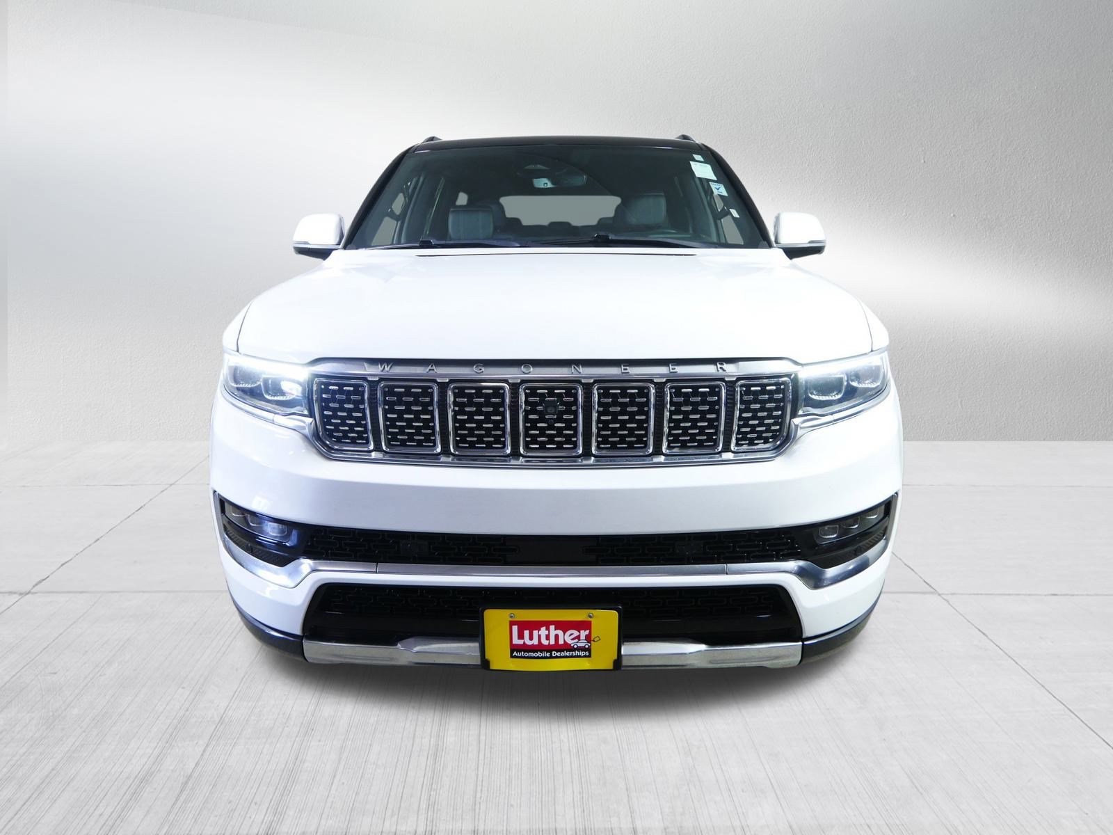 Used 2022 Jeep Grand Wagoneer Series I with VIN 1C4SJVEJXNS111865 for sale in Brooklyn Center, Minnesota