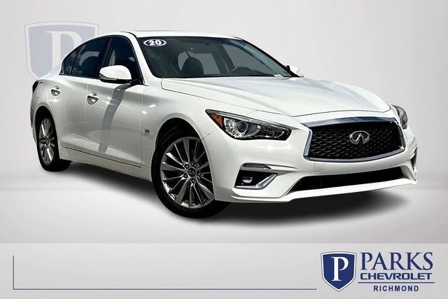 Pre-Owned 2020 INFINITI Q50 3.0t LUXE 4D Sedan in Roanoke #3R4241 ...