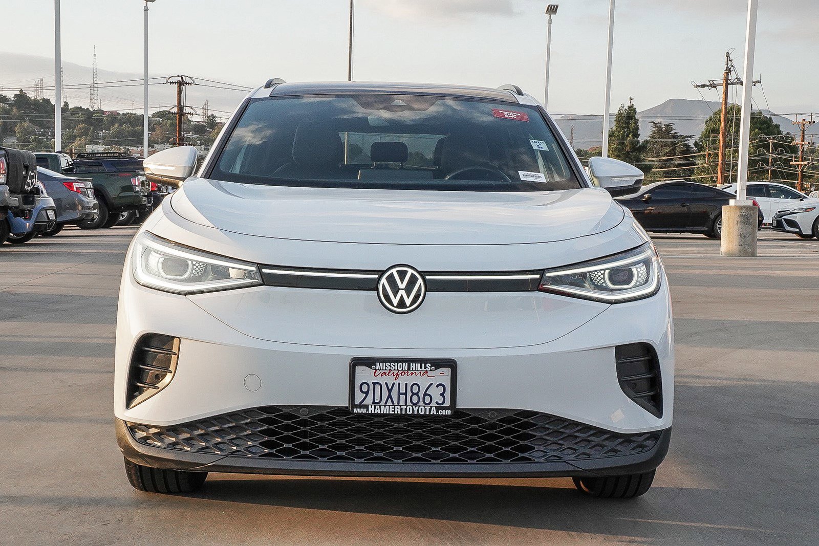 Used 2022 Volkswagen ID.4 PRO S with VIN WVGTMPE25NP066459 for sale in Los Angeles, CA