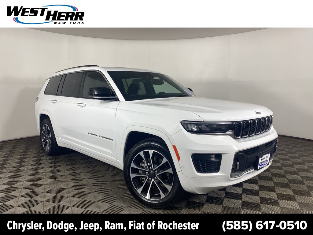 Used 2022 Jeep Grand Cherokee L Overland with VIN 1C4RJKDG6N8507565 for sale in Rochester, NY