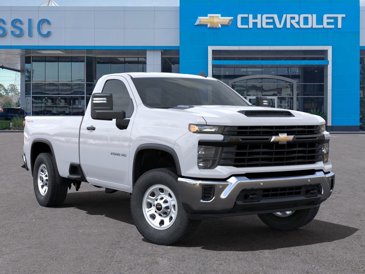 2025 Chevrolet Silverado 2500 HD WT White at Classic Elite Chevrolet Hwy 6