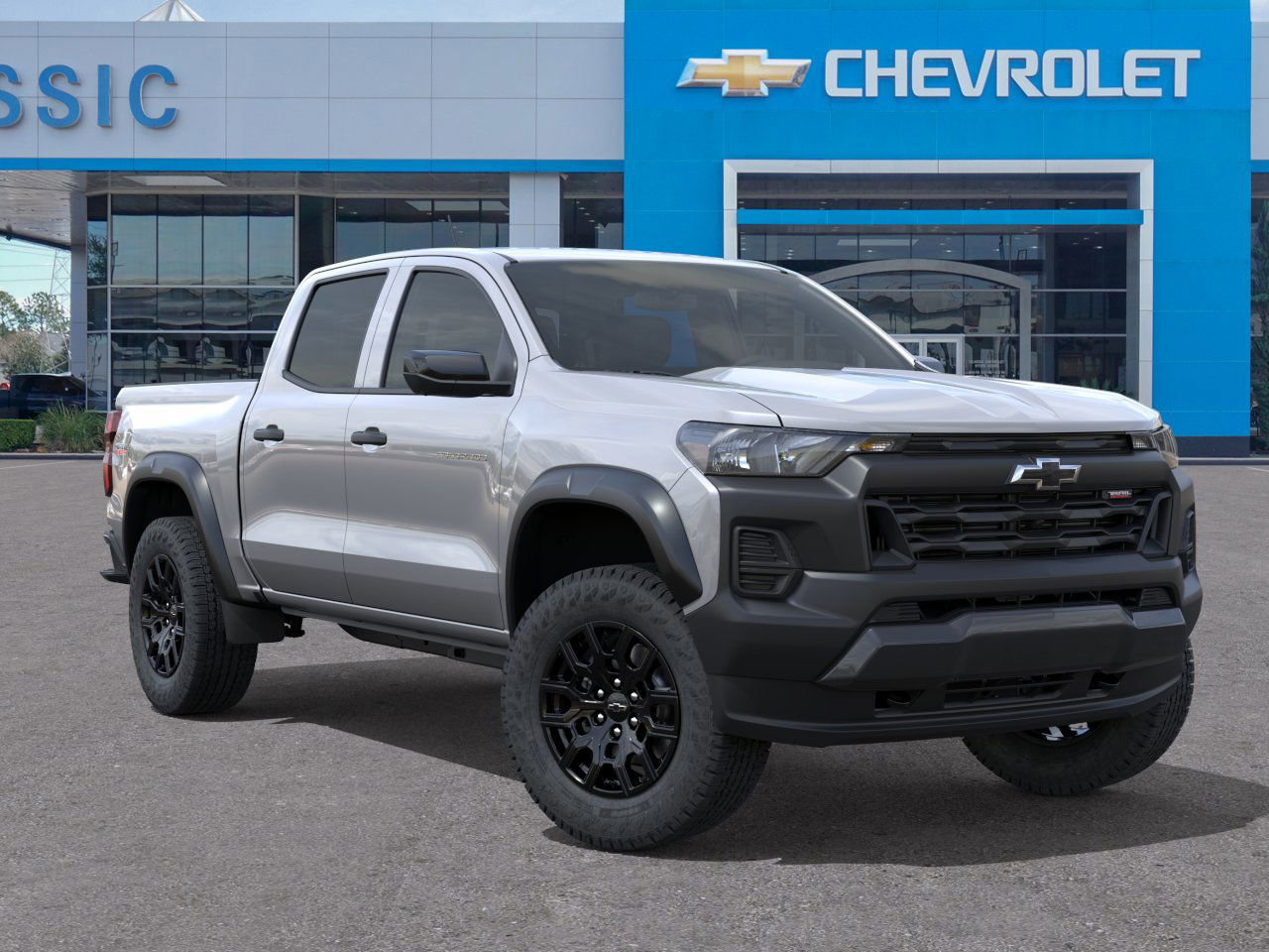 2026 Chevrolet Colorado Trail Boss Gray at Classic Elite Chevrolet Sugar Land