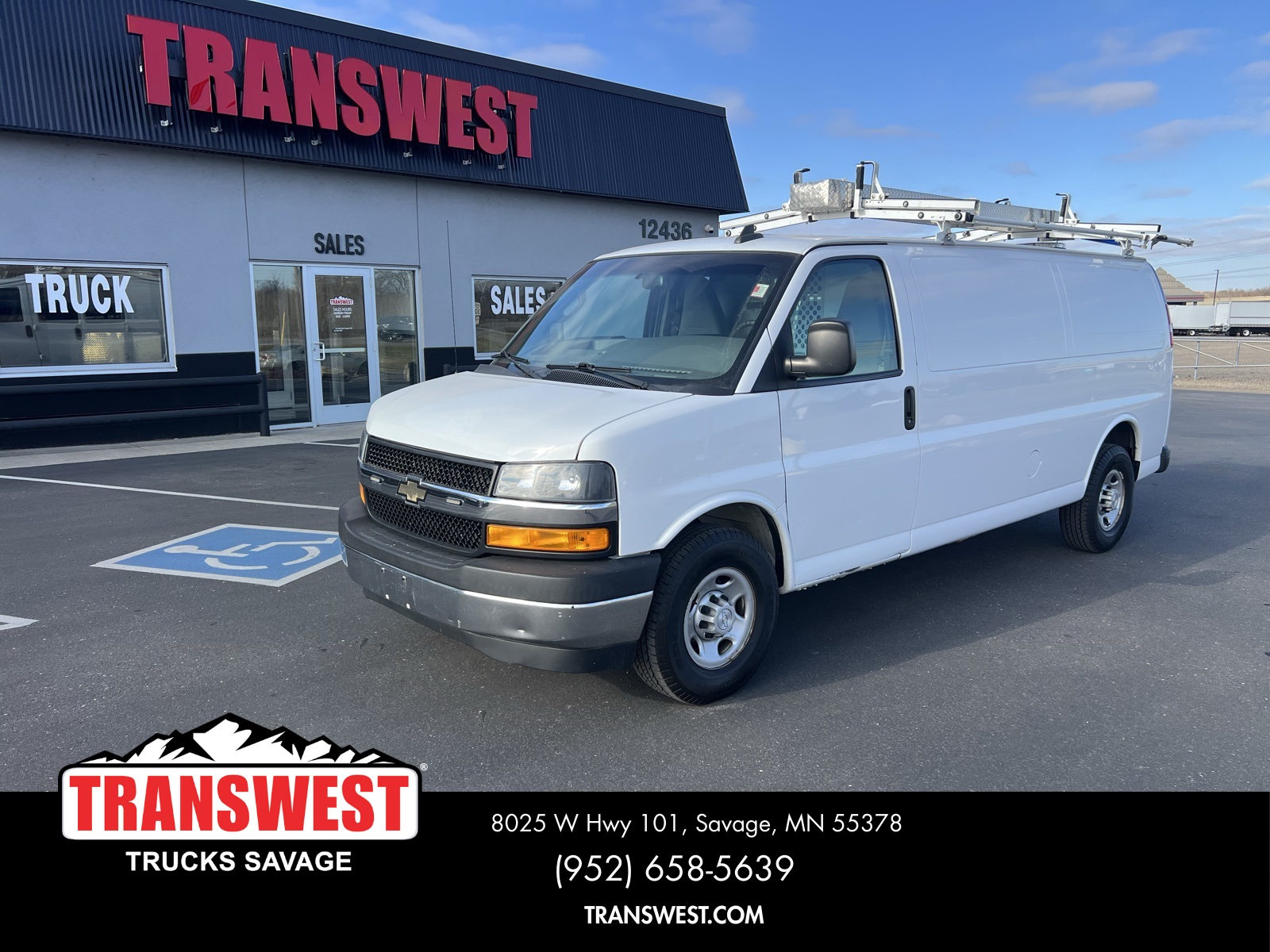 2018 Chevrolet Express Cargo Work Van