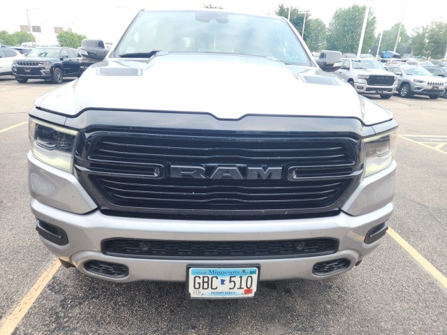 Used 2021 RAM Ram 1500 Pickup Laramie with VIN 1C6SRFJT0MN654782 for sale in Shakopee, Minnesota