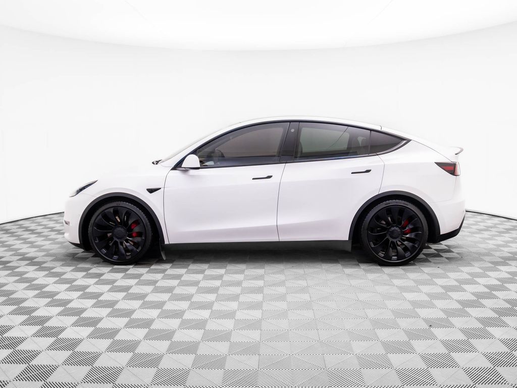 Used 2021 Tesla Model Y Performance with VIN 5YJYGDEF0MF197083 for sale in Barrington, IL
