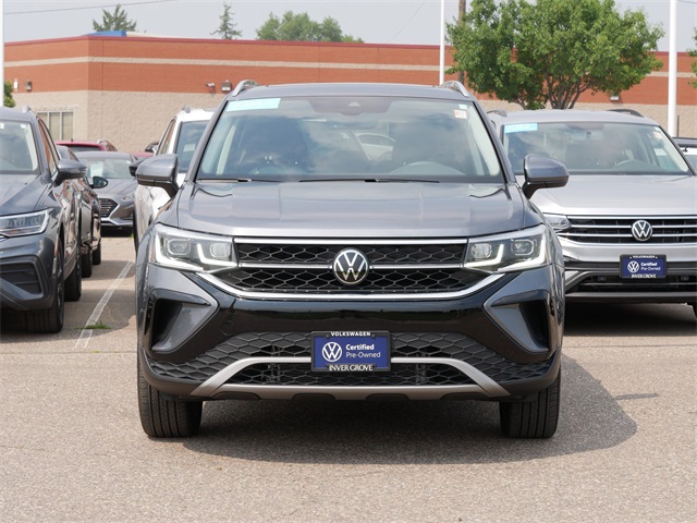 Certified 2024 Volkswagen Taos SEL with VIN 3VV4X7B2XRM040537 for sale in Inver Grove Heights, Minnesota