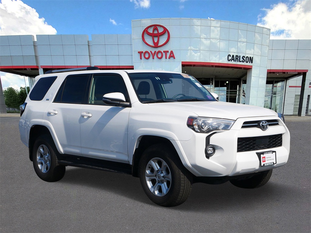 Certified 2024 Toyota 4Runner SR5 Premium with VIN JTENU5JR8R6261659 for sale in Minneapolis, Minnesota
