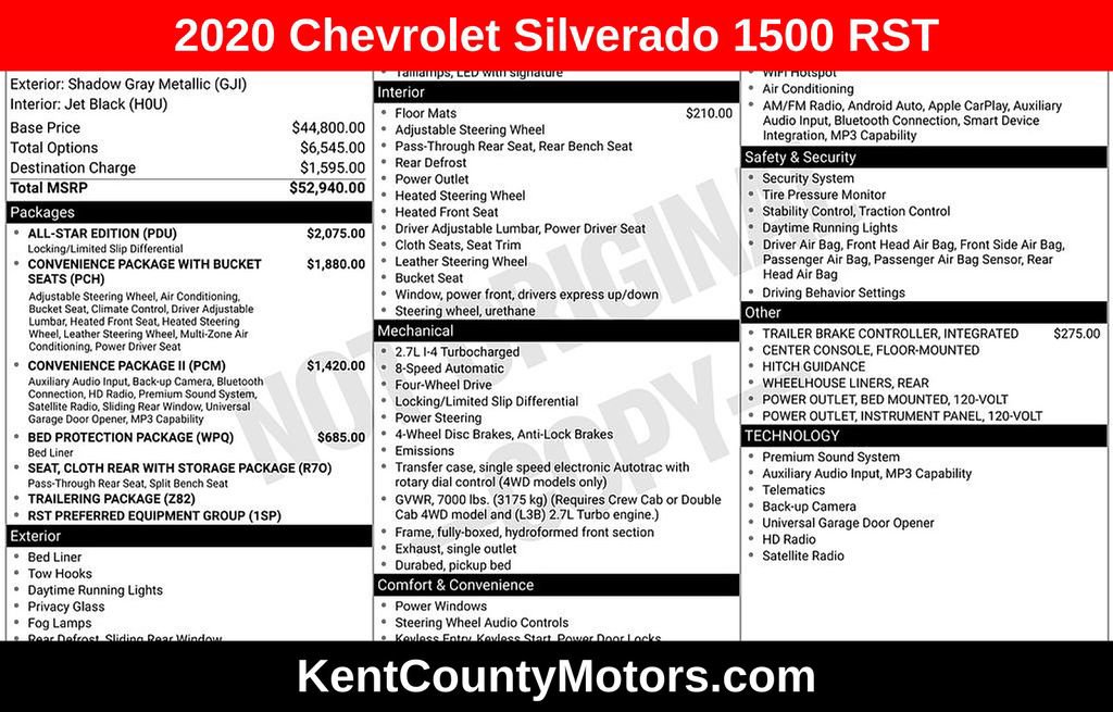 2020 Chevrolet Silverado 1500 RST's photo