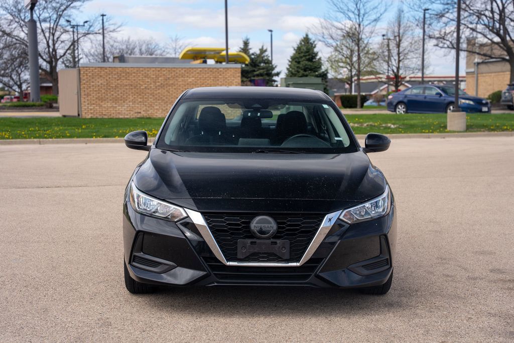 Used 2022 Nissan Sentra SV with VIN 3N1AB8CV1NY264106 for sale in Mount Pleasant, WI