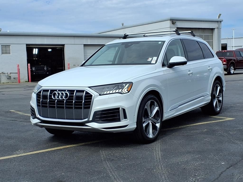 Used 2021 Audi Q7 Prestige with VIN WA1VXAF74MD030364 for sale in Kansas City