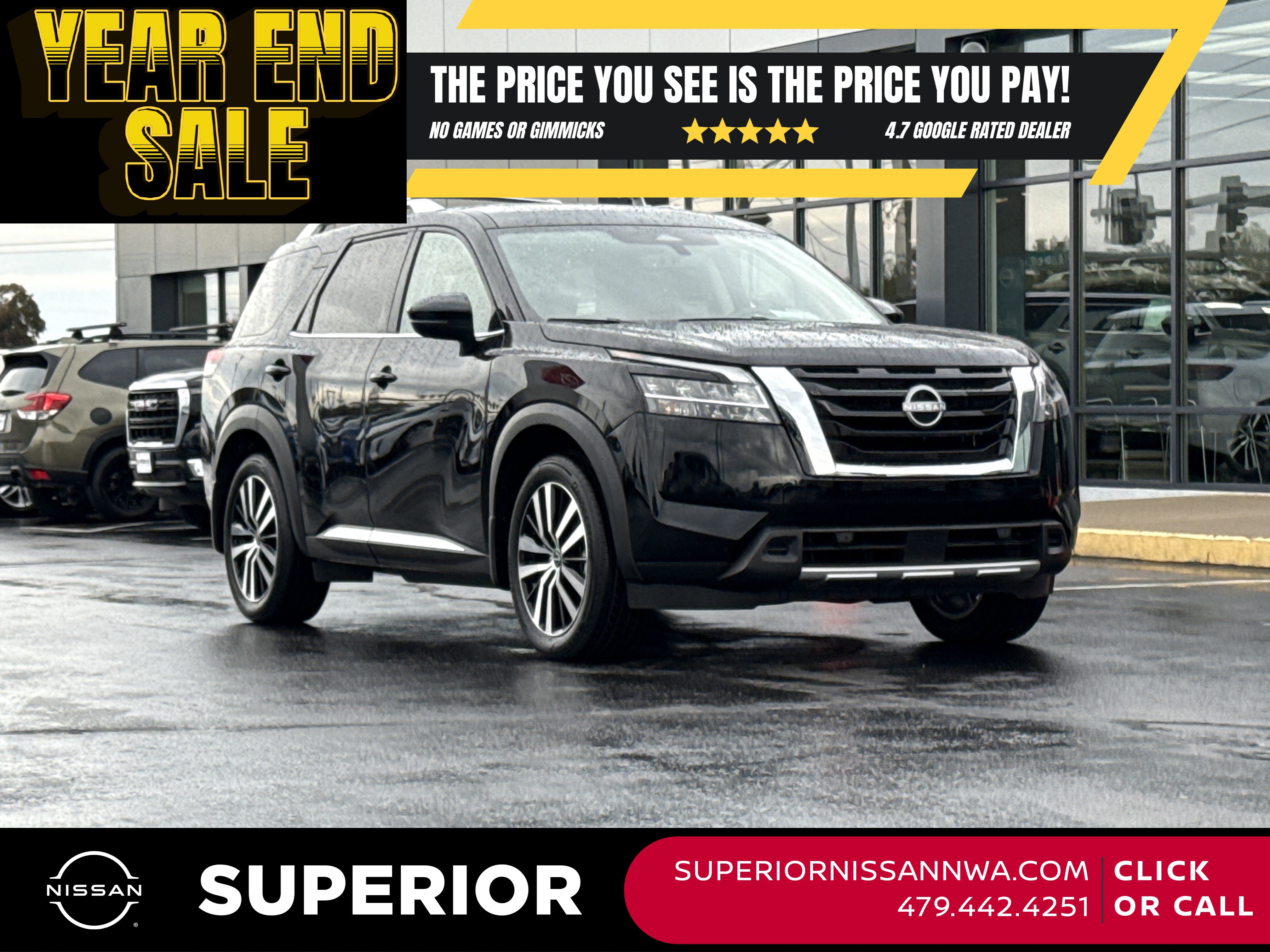 2024 Nissan Pathfinder Platinum's photo