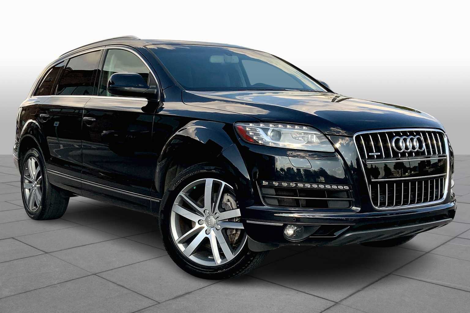 Used 2015 Audi Q7 Premium Plus with VIN WA1LGAFEXFD017711 for sale in Sugar Land, TX