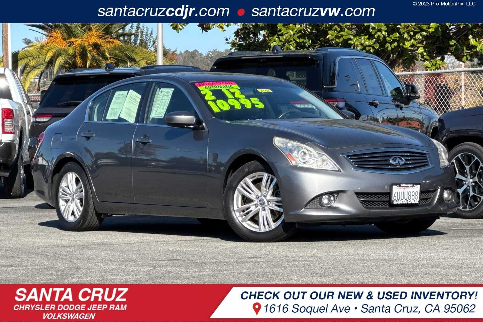 2012 INFINITI G Sedan 37 Journey