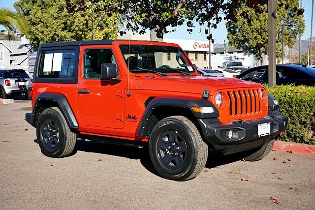 Certified Used 2022 Red Jeep Sport image 5